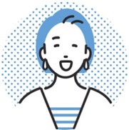 女性のイラスト